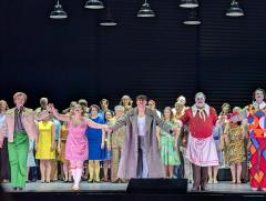 "Curtain call for Pagliacci with Jonas Kaufmann, May 2025"