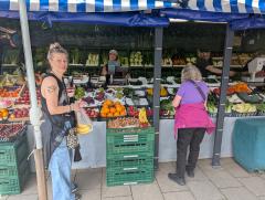 "Exploring the markets"